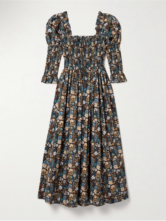 Doen Dresses & Skirts - Doen Bijou Floral Midi Dress